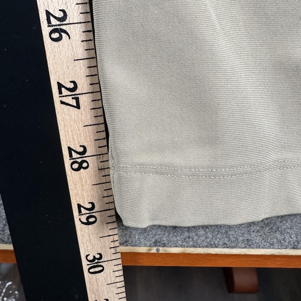 Lululemon ABC Pants Mens 36x29 Beige Regular Fit Microfiber Chino - Picture 7 of 12
